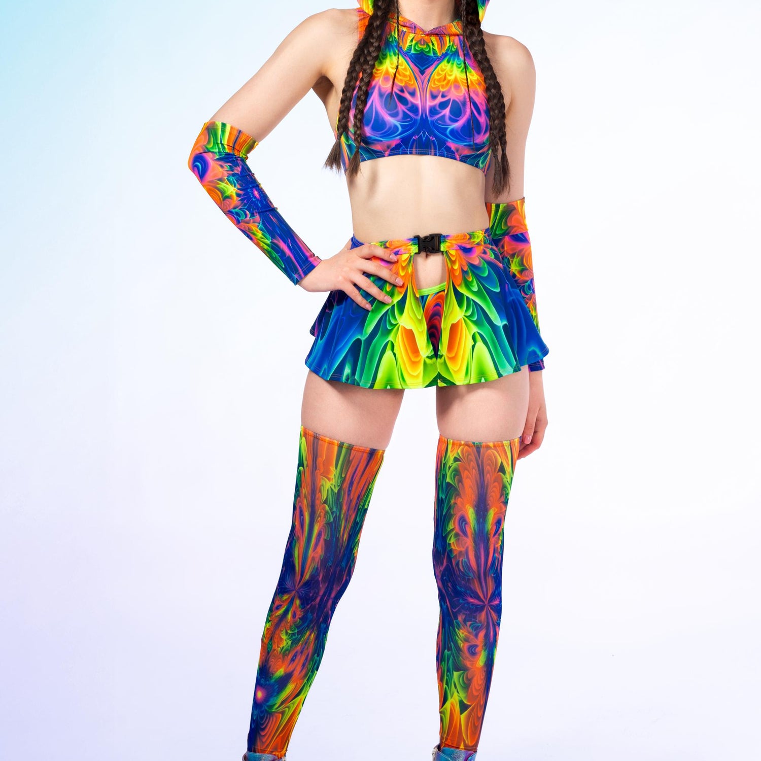 Carnival Micro Buckle Skirt 6