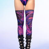 Cosmic Drift Micro Buckle Skirt