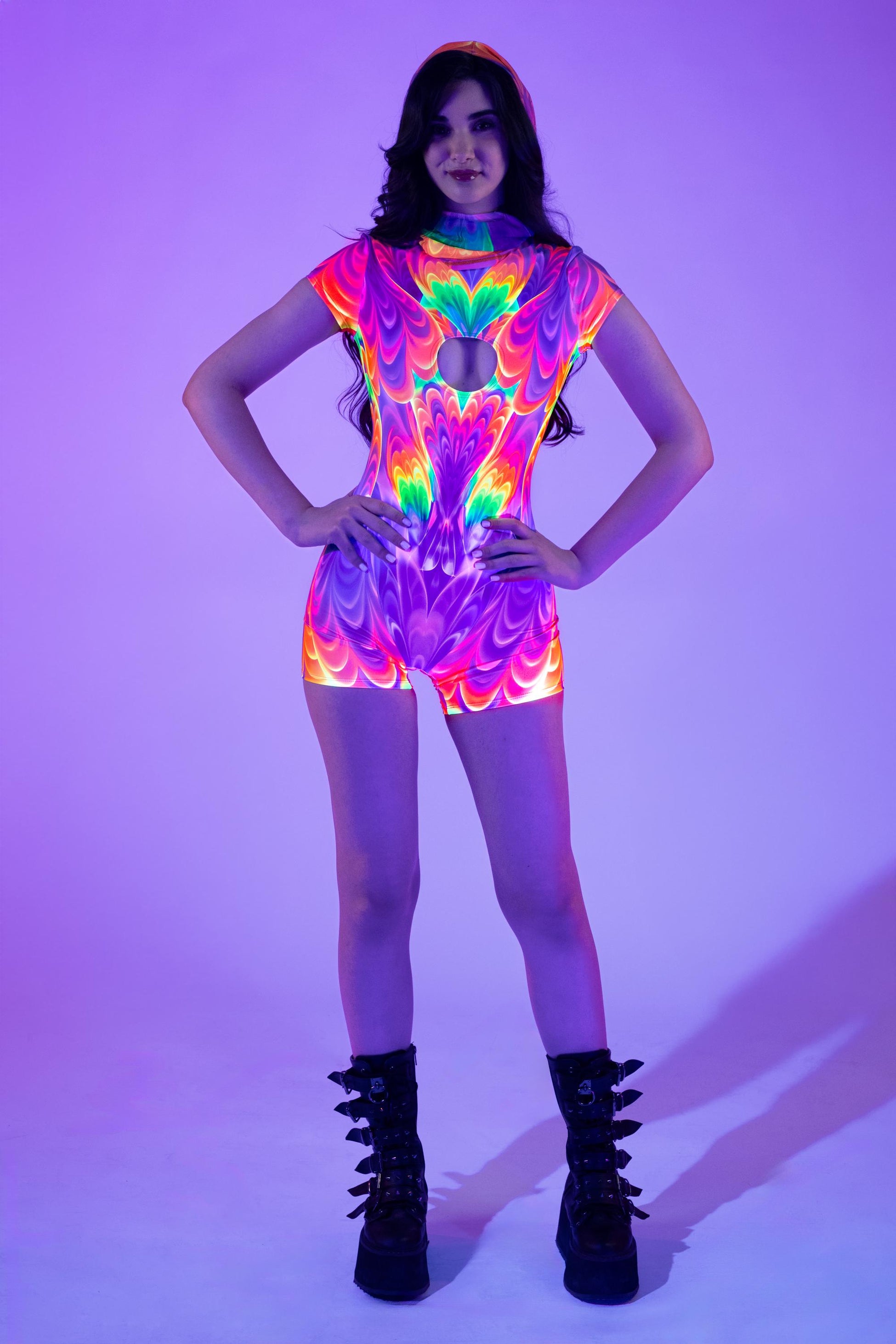 Carnival Short Sleeve Romper 2