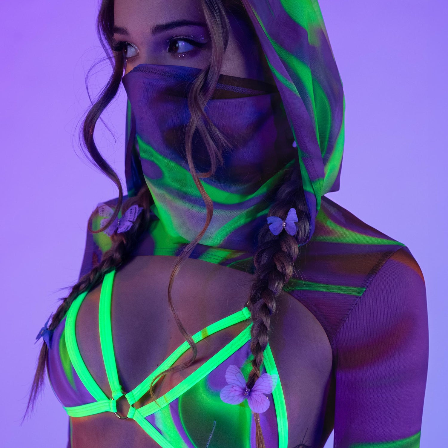 Toxic Potion Ring Triangle Top