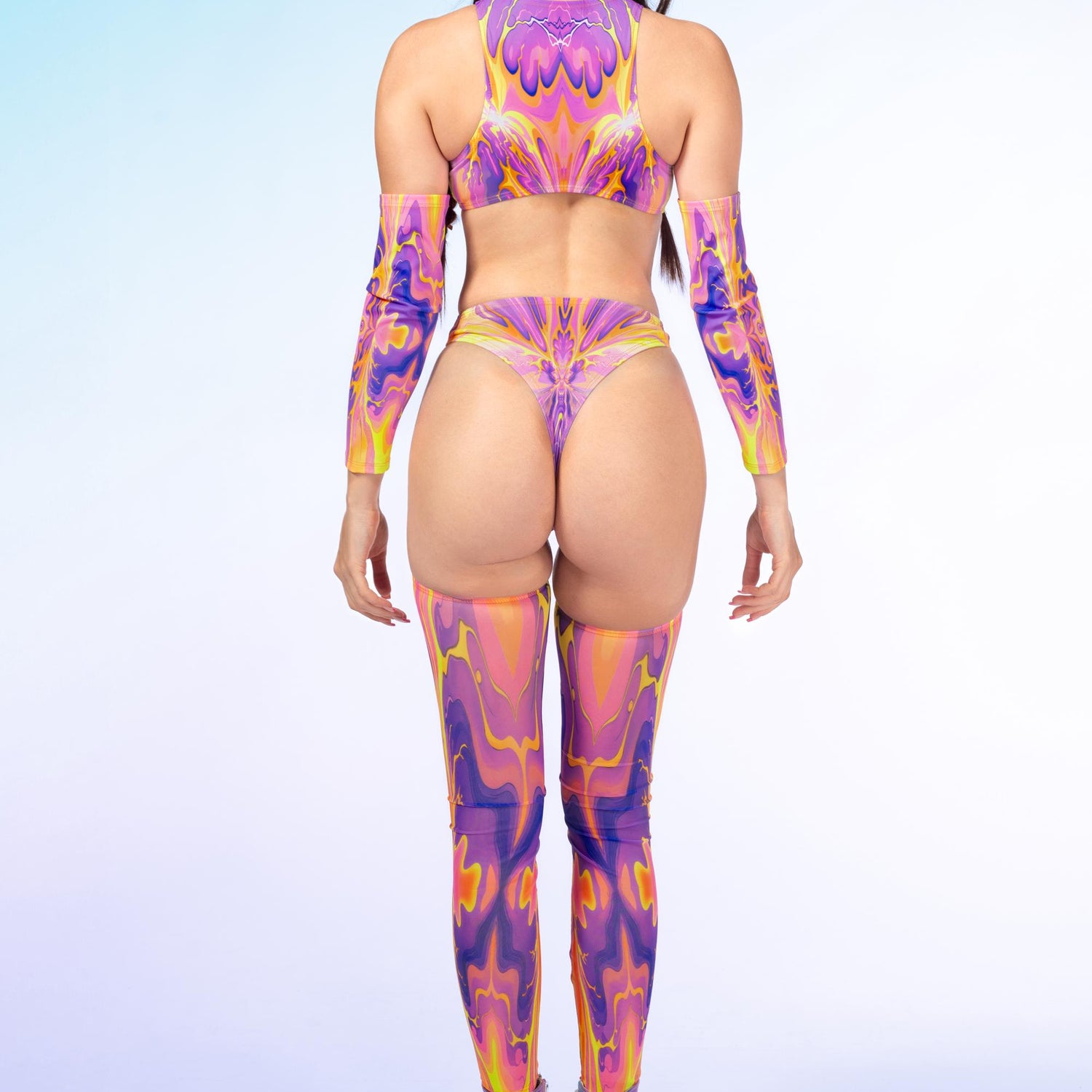 Lightning Open Skirt Set 10