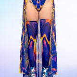 Thunder Breathing Open Skirt Set
