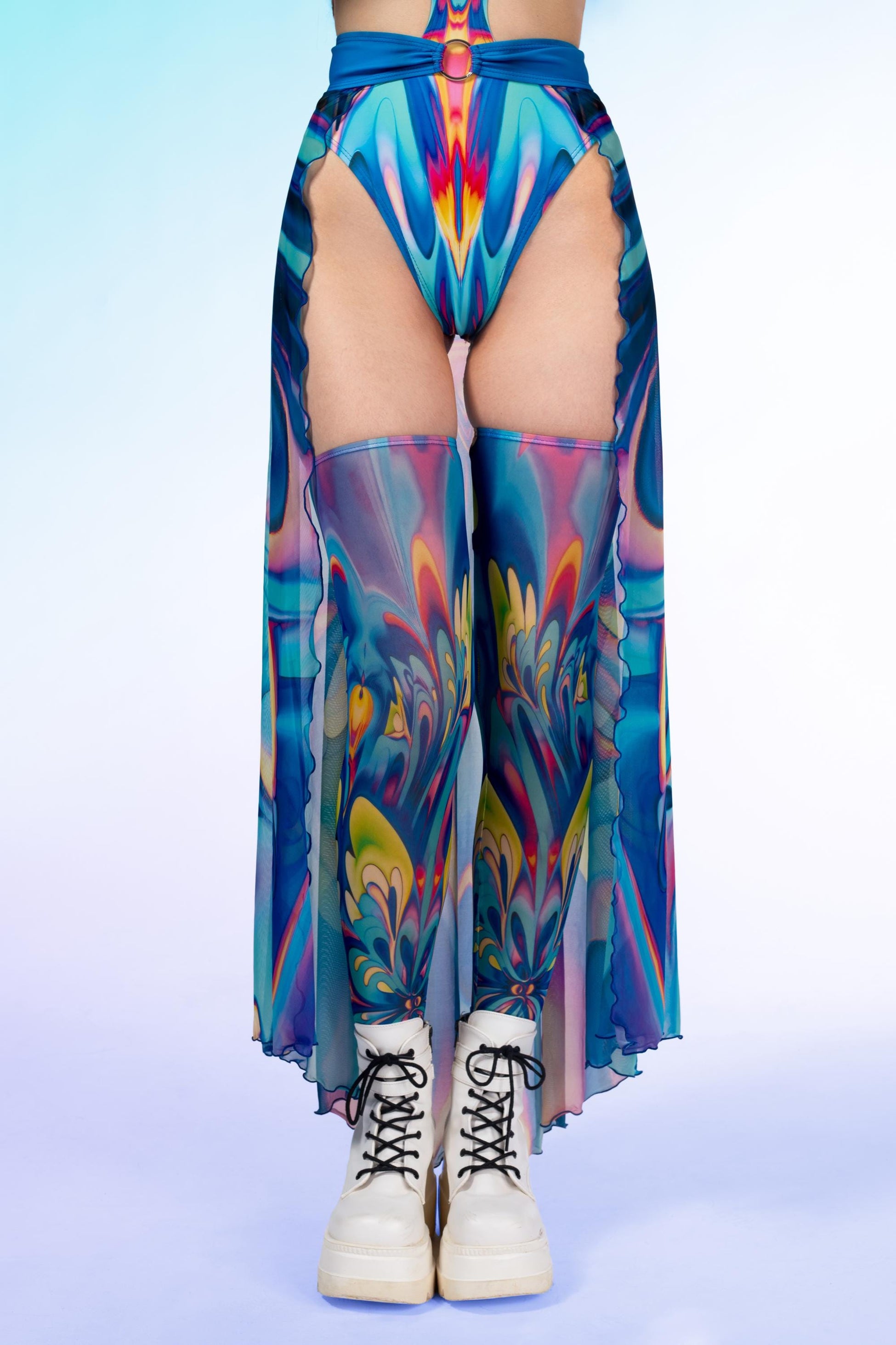 Fruitty Fresh Open Front Skirt 1