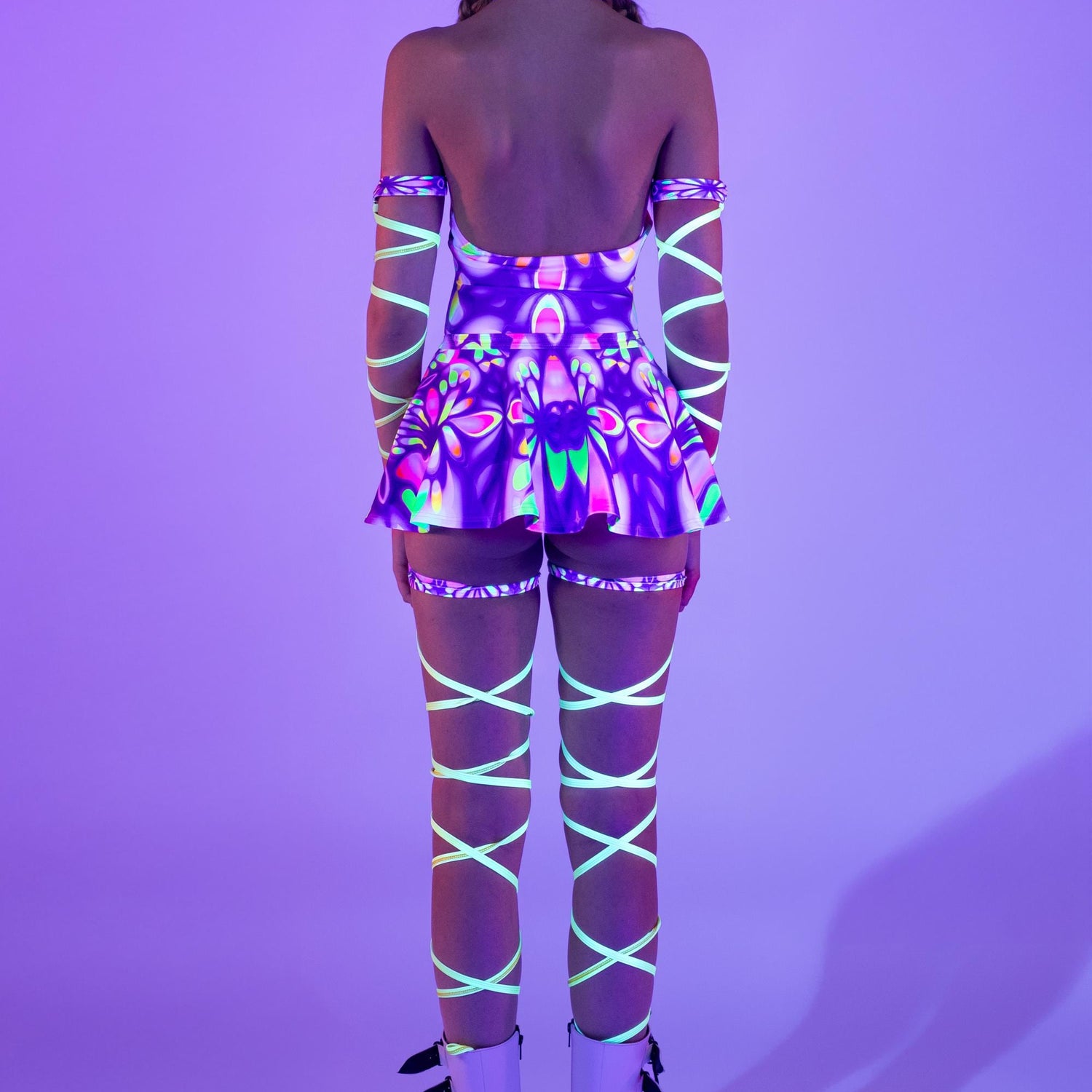 Wisterious Micro Buckle Skirt 9