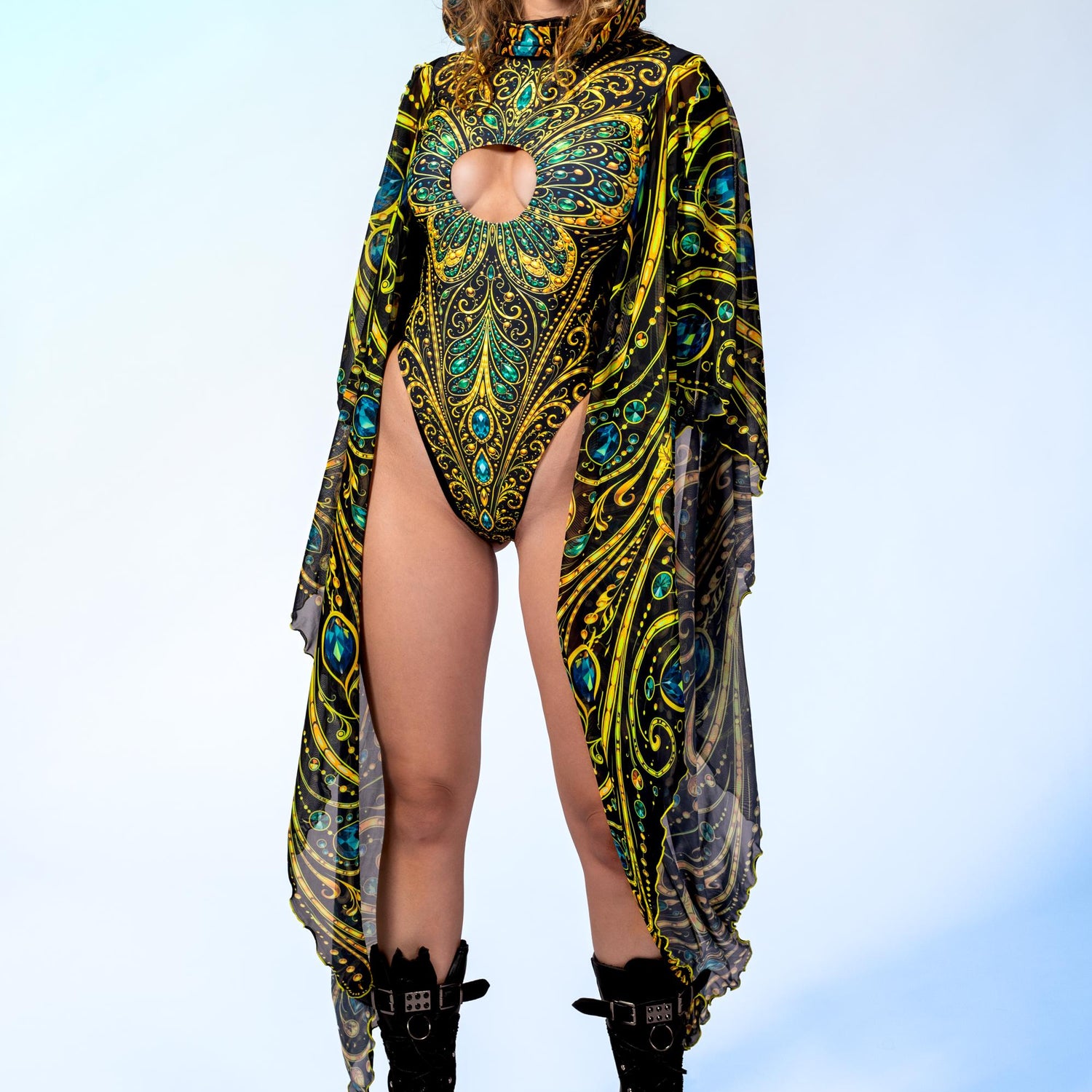 Treasure Find Angel Bodysuit Green