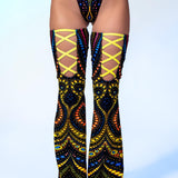 Desert Oracle Strappy Hooded Bodysuit