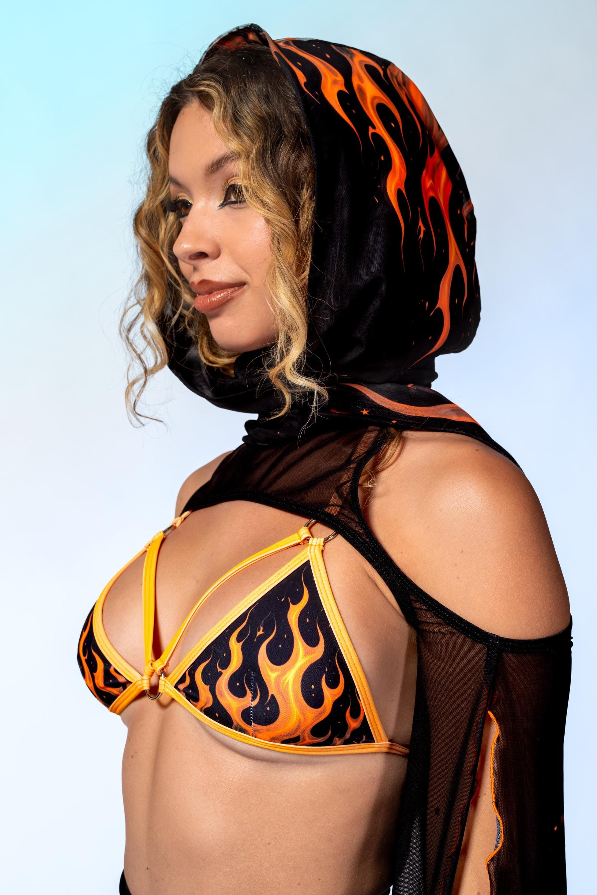 Burn Up Hood Scarf 1