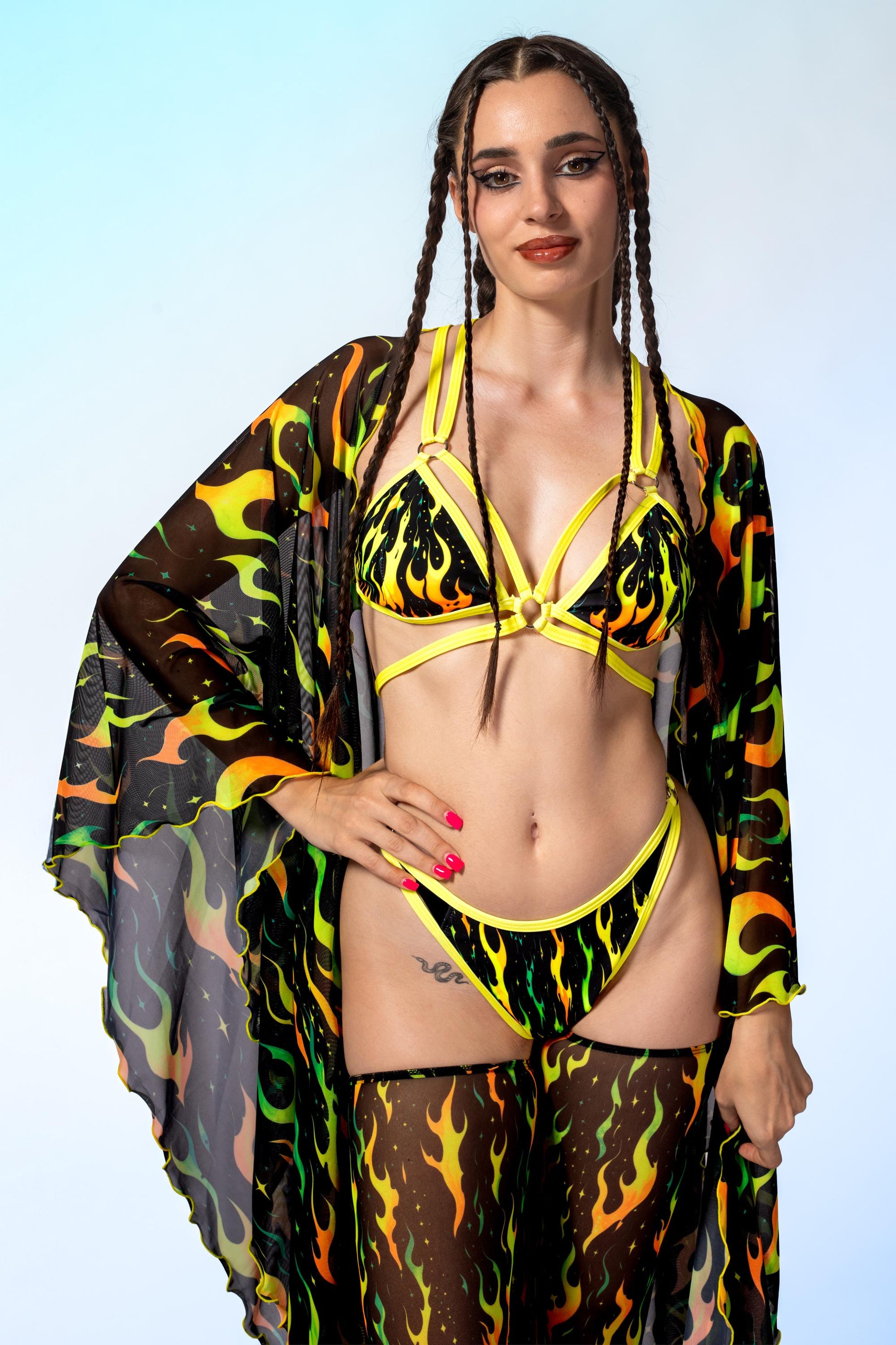 Inferno Mirage Kimono Set 2