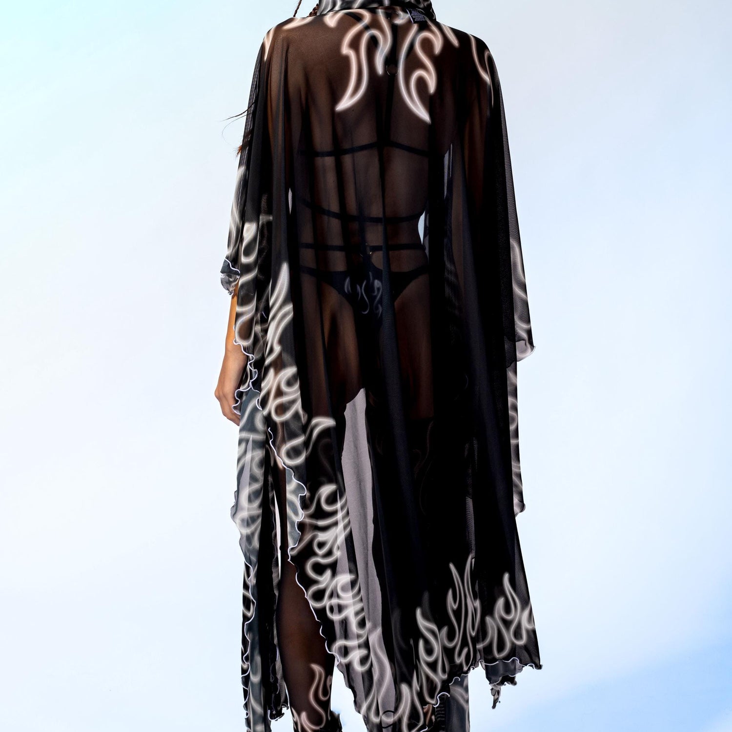 Ghost Flame Rave Kimono Festival