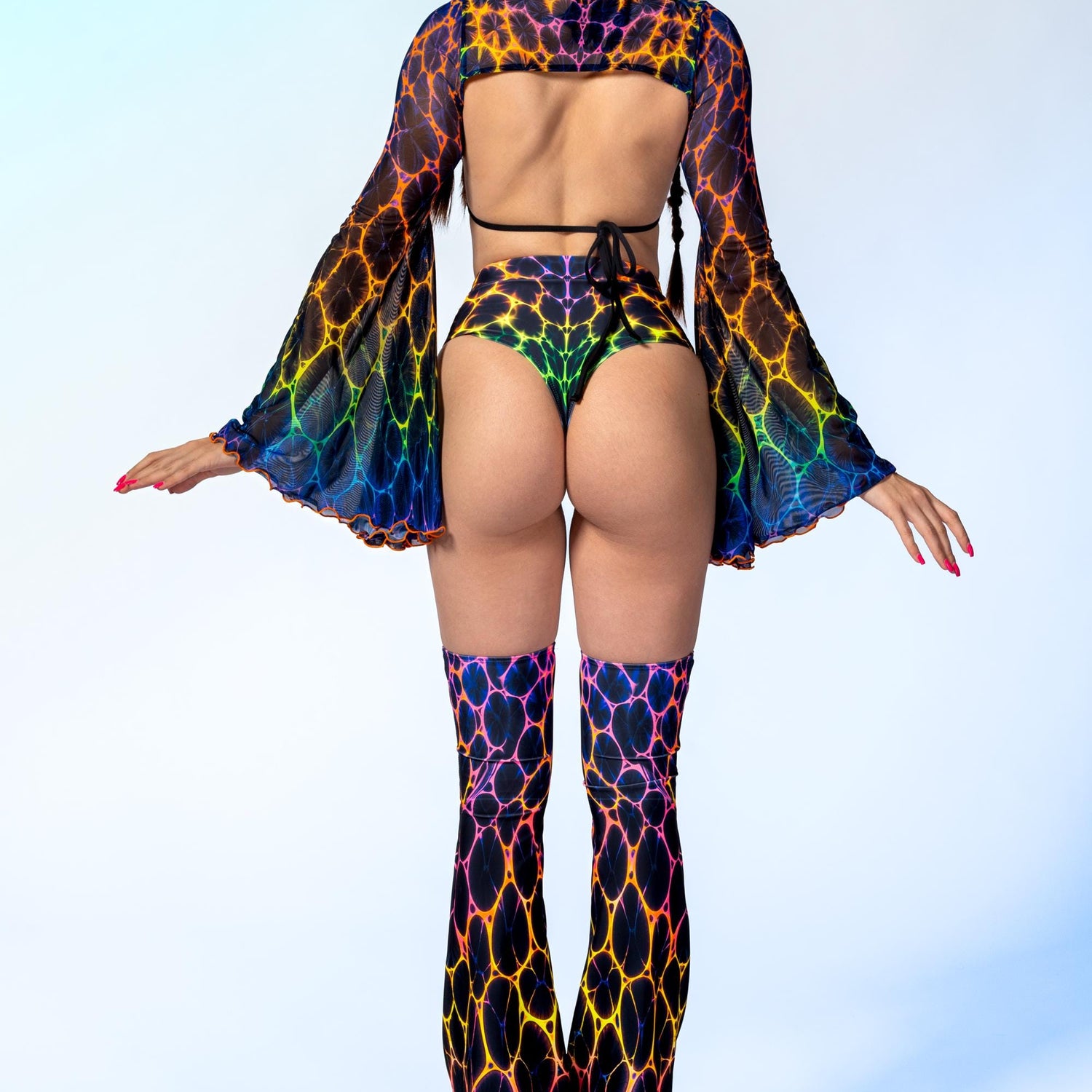 Element Breakdown Set Black, Rainbow