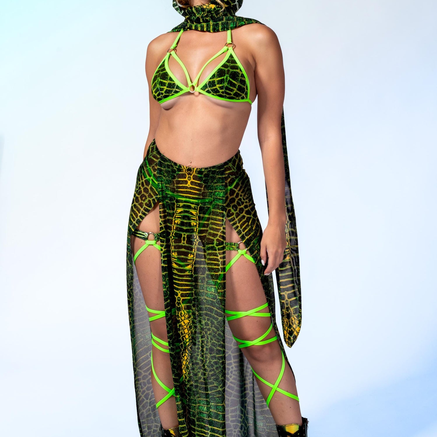 Desert Exoskin Ring Triangle Top 7
