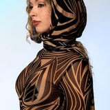 Turn to Dust Hood Scarf