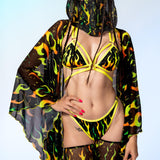 Inferno Mirage Kimono Set