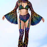 Element Breakdown Flared Bikini Chaps