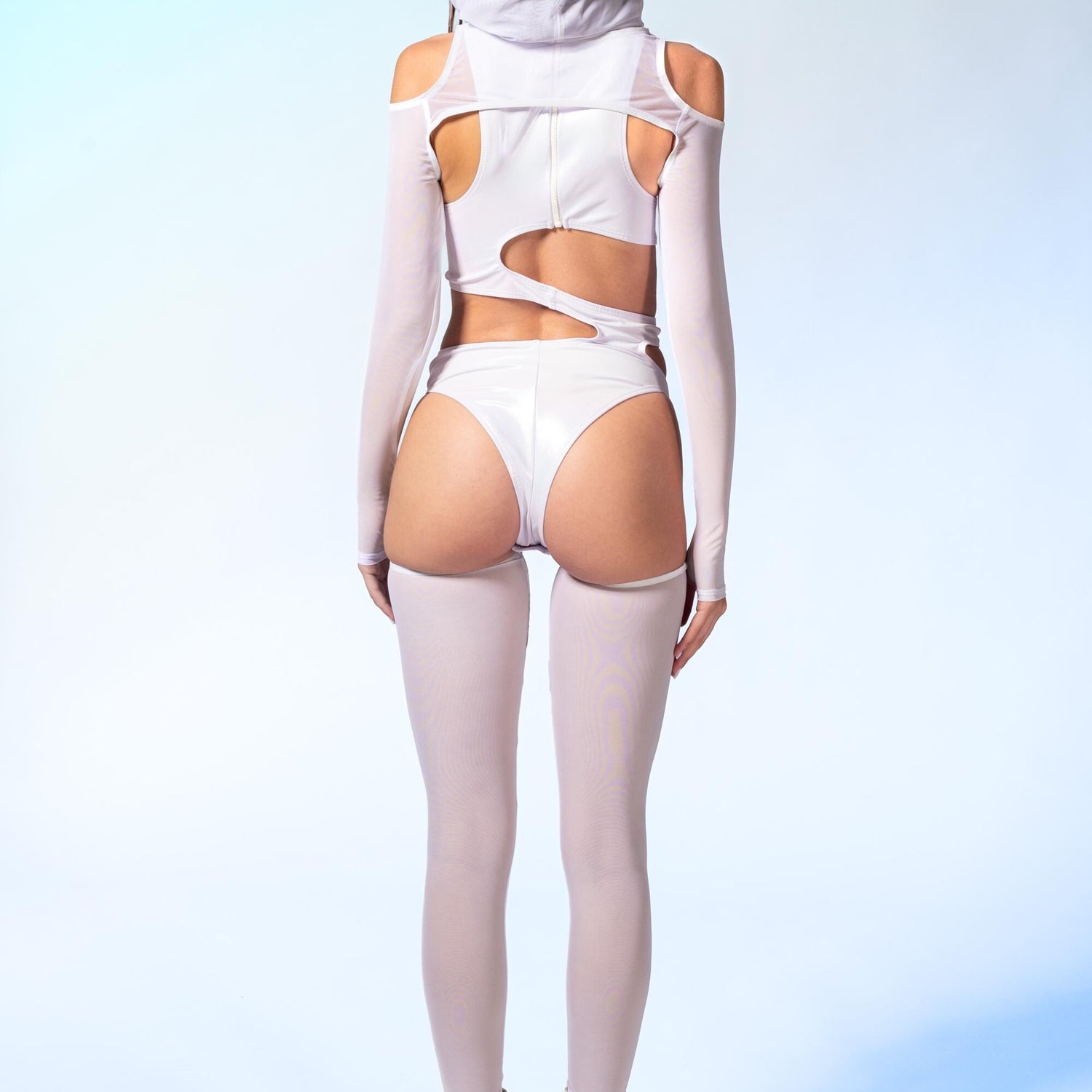 Desert Ghost Asymmetrical Bodysuit 6