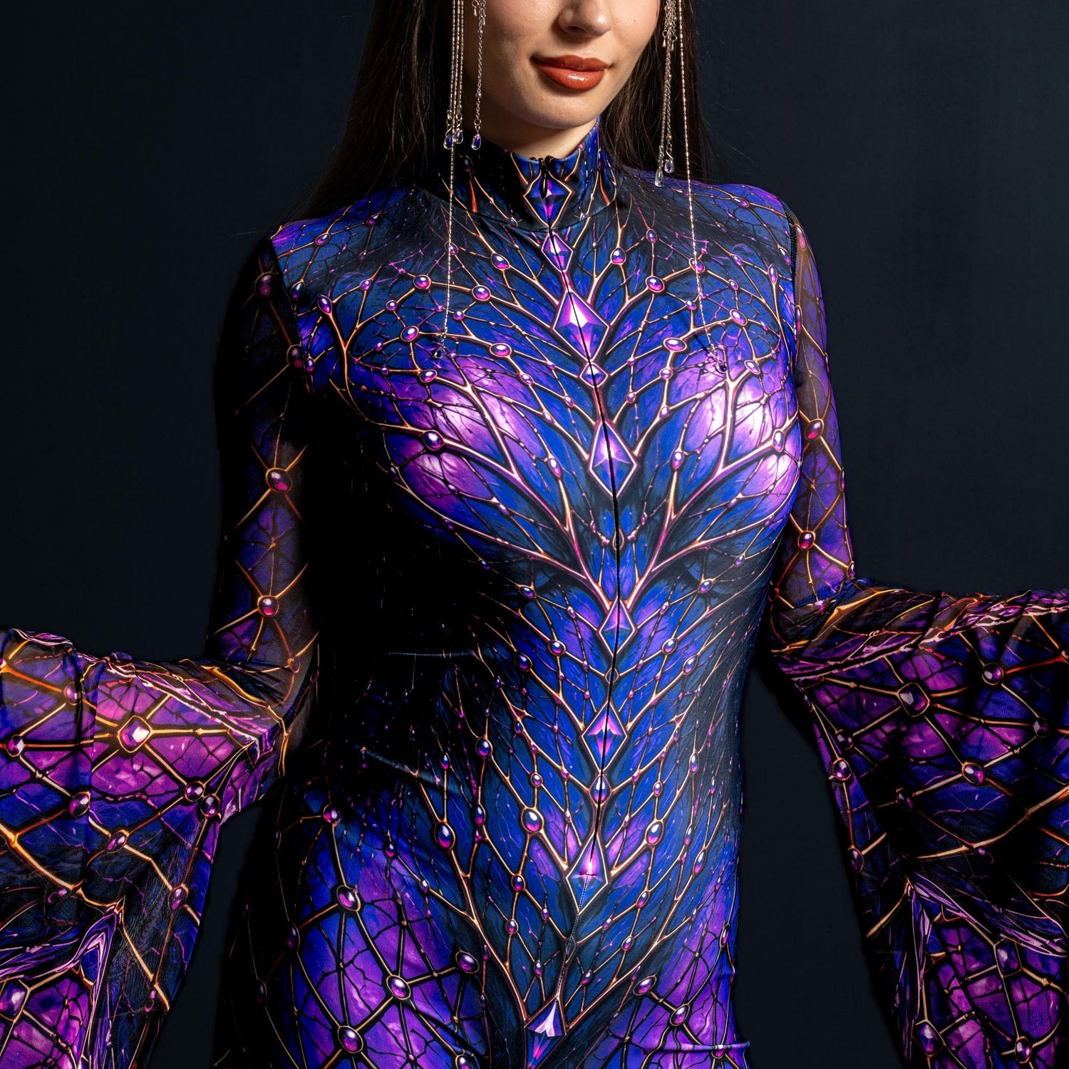 Midnight Devotion Fairy Open Back Costume