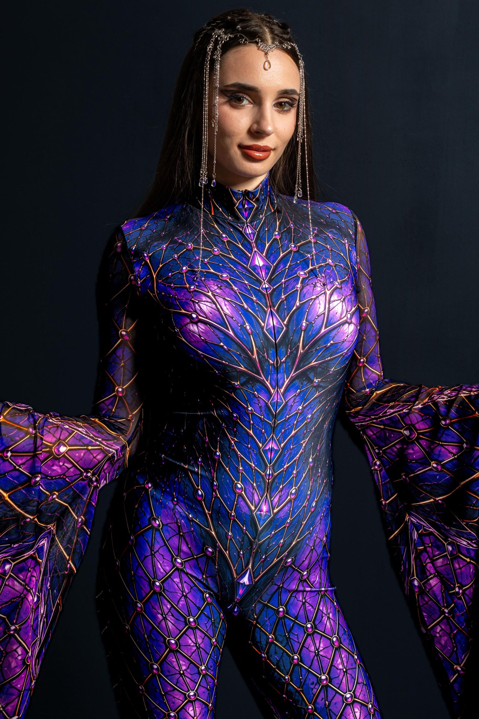 Midnight Devotion Fairy Open Back Costume 1