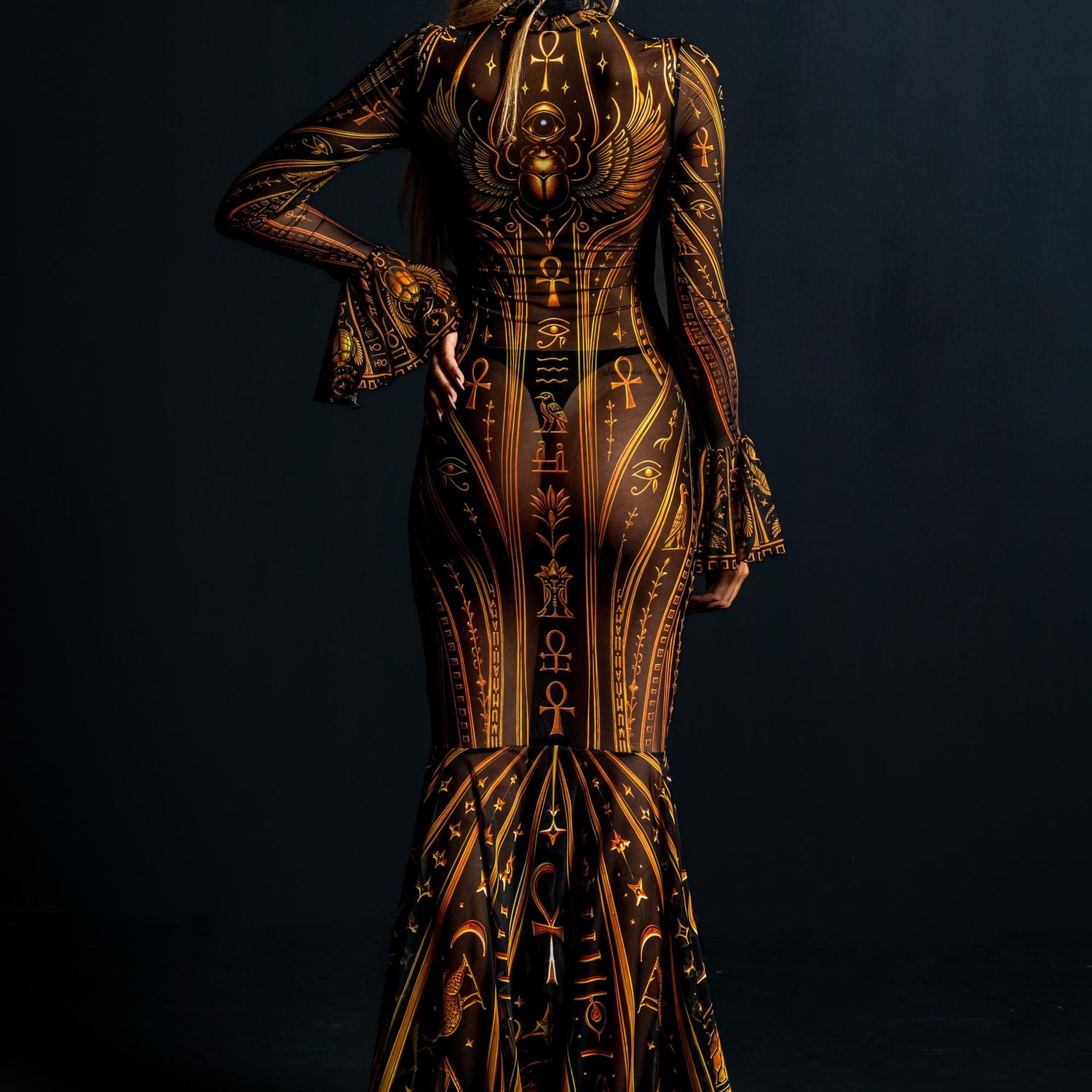 Eternal Reign Mesh Bandana Dress 3