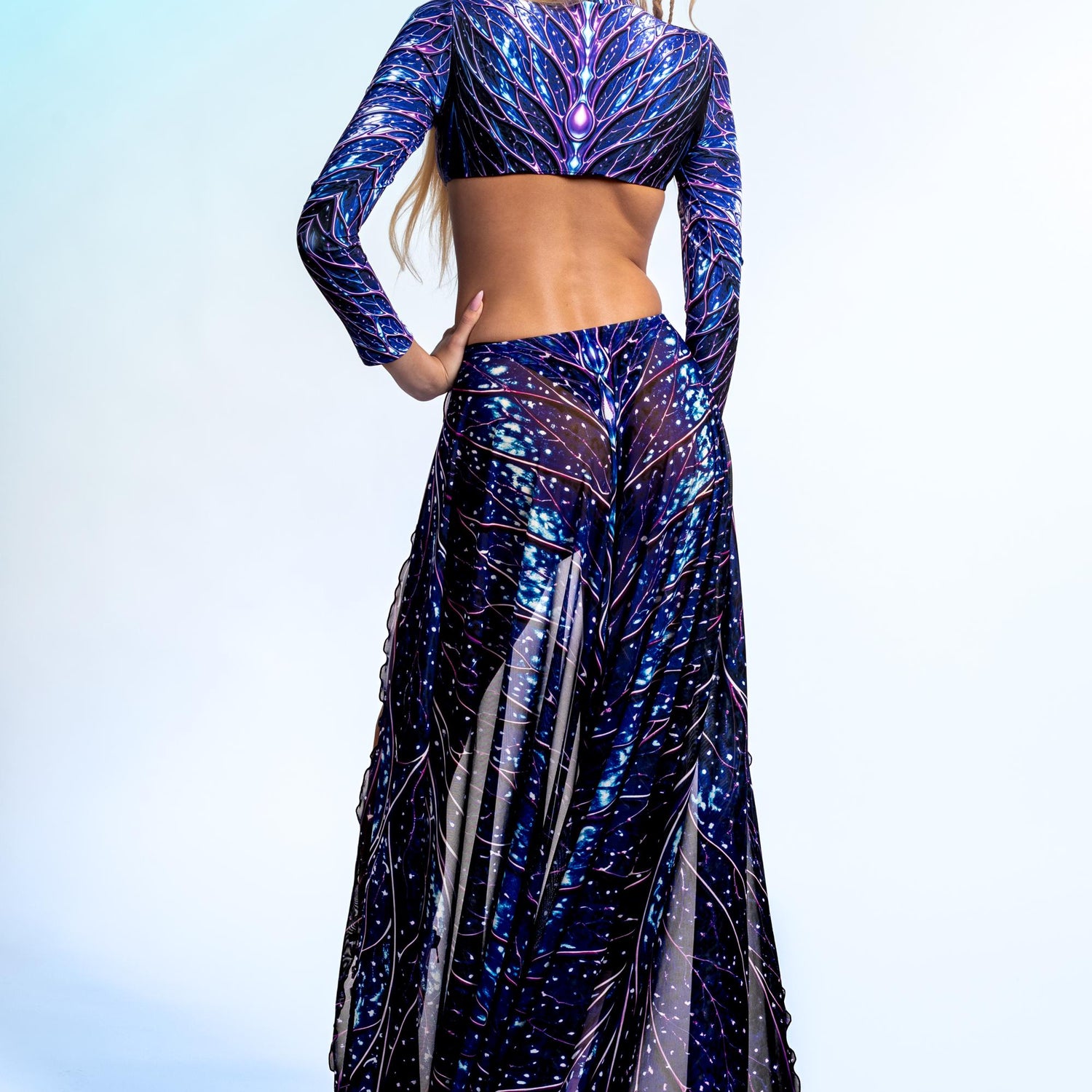 Ocean Echo Veil Bodysuit 3