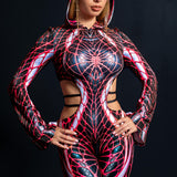Web Max Hooded Strap Costume
