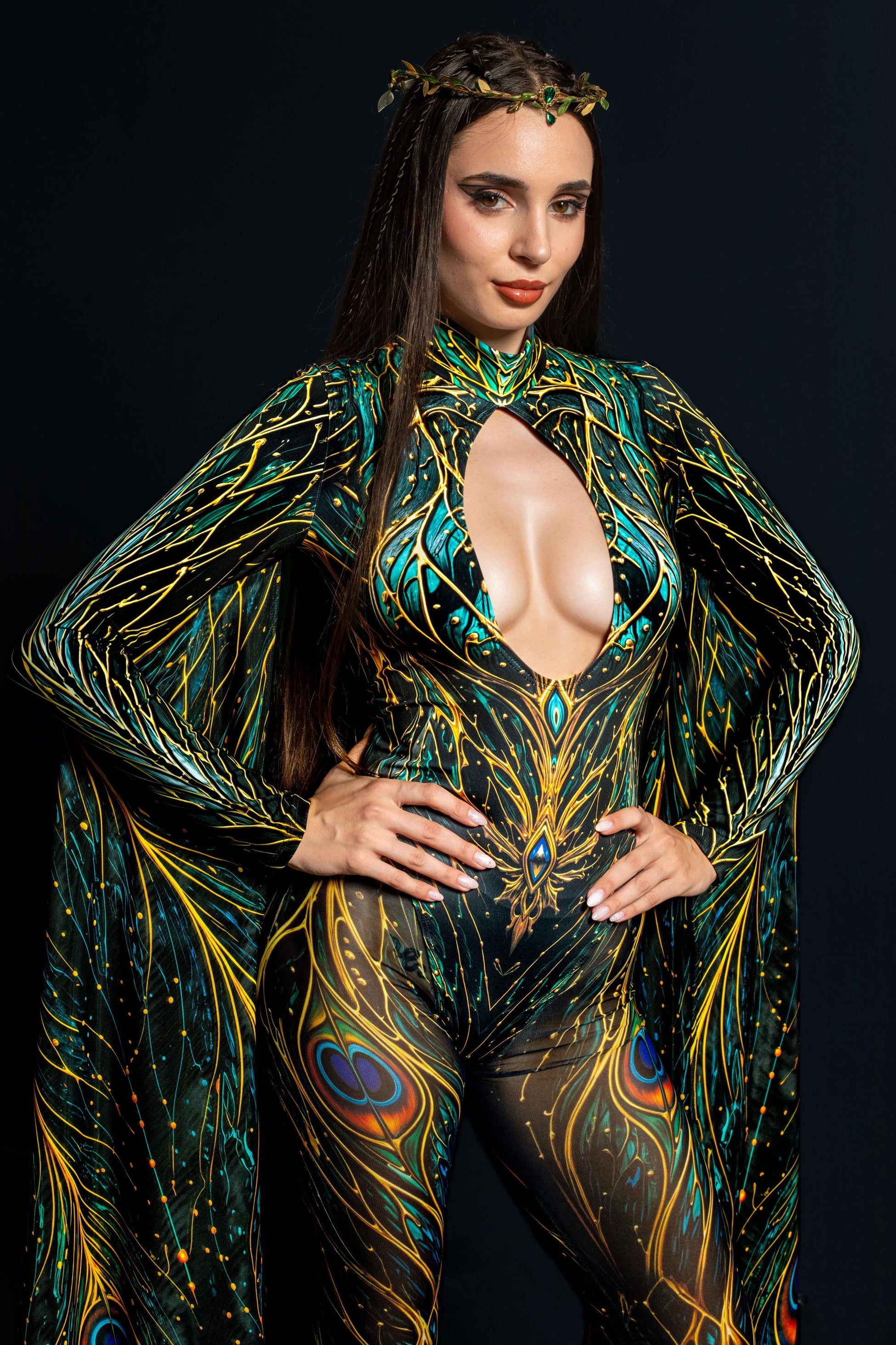 Mystic Feather Winged Costume 1