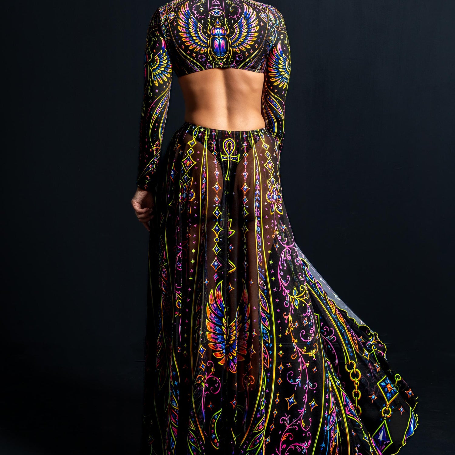 Keeper of Secrets Veil Bodysuit 3