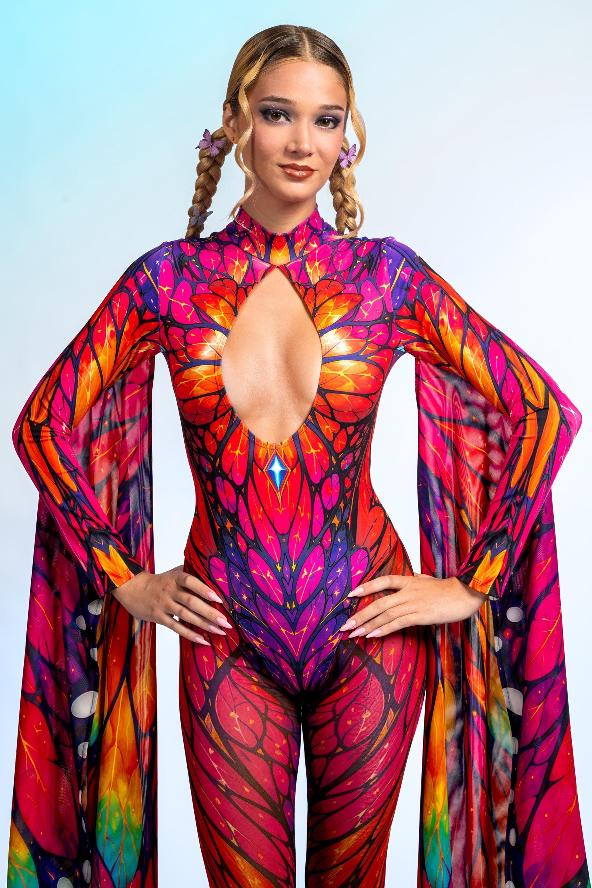 Butterfly Queen Winged Costume 1