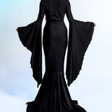 Fatal Desire Keyhole Gown Dress