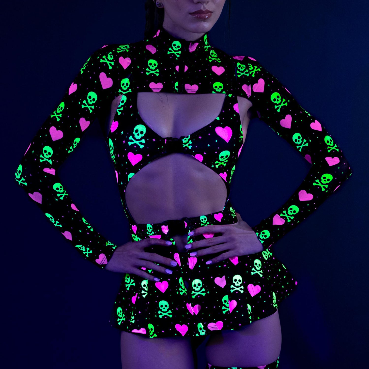 Fatal Crush Buckle Bodysuit 6
