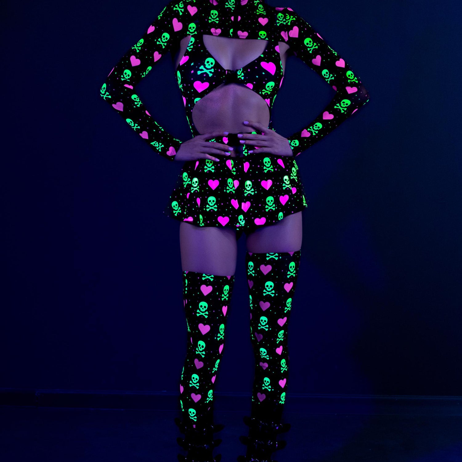 Fatal Crush Buckle Bodysuit 7