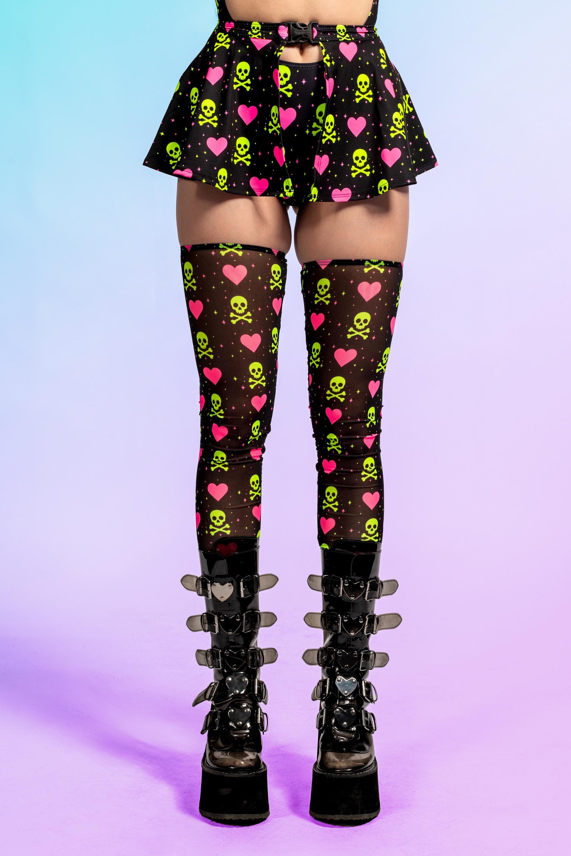 Fatal Crush Micro Buckle Skirt 1