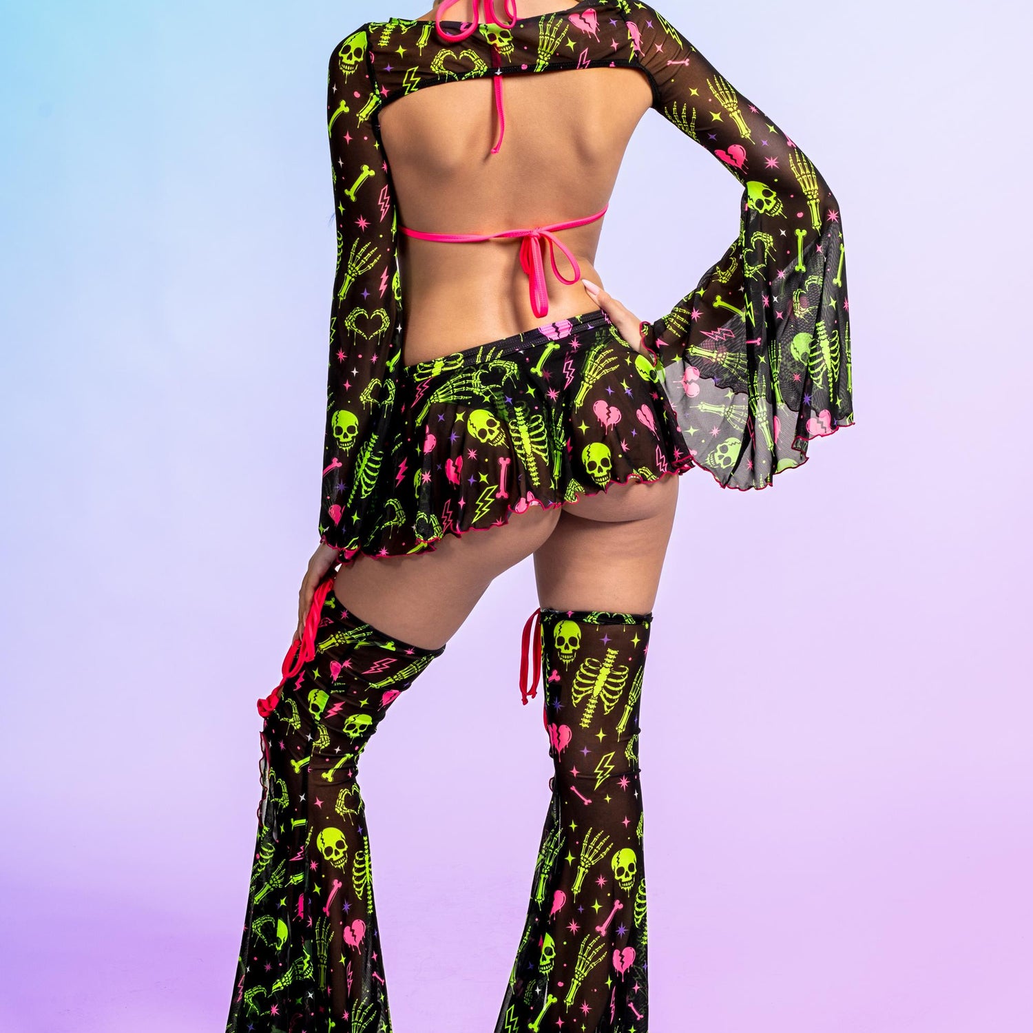 Grave Romance Set Green, Pink