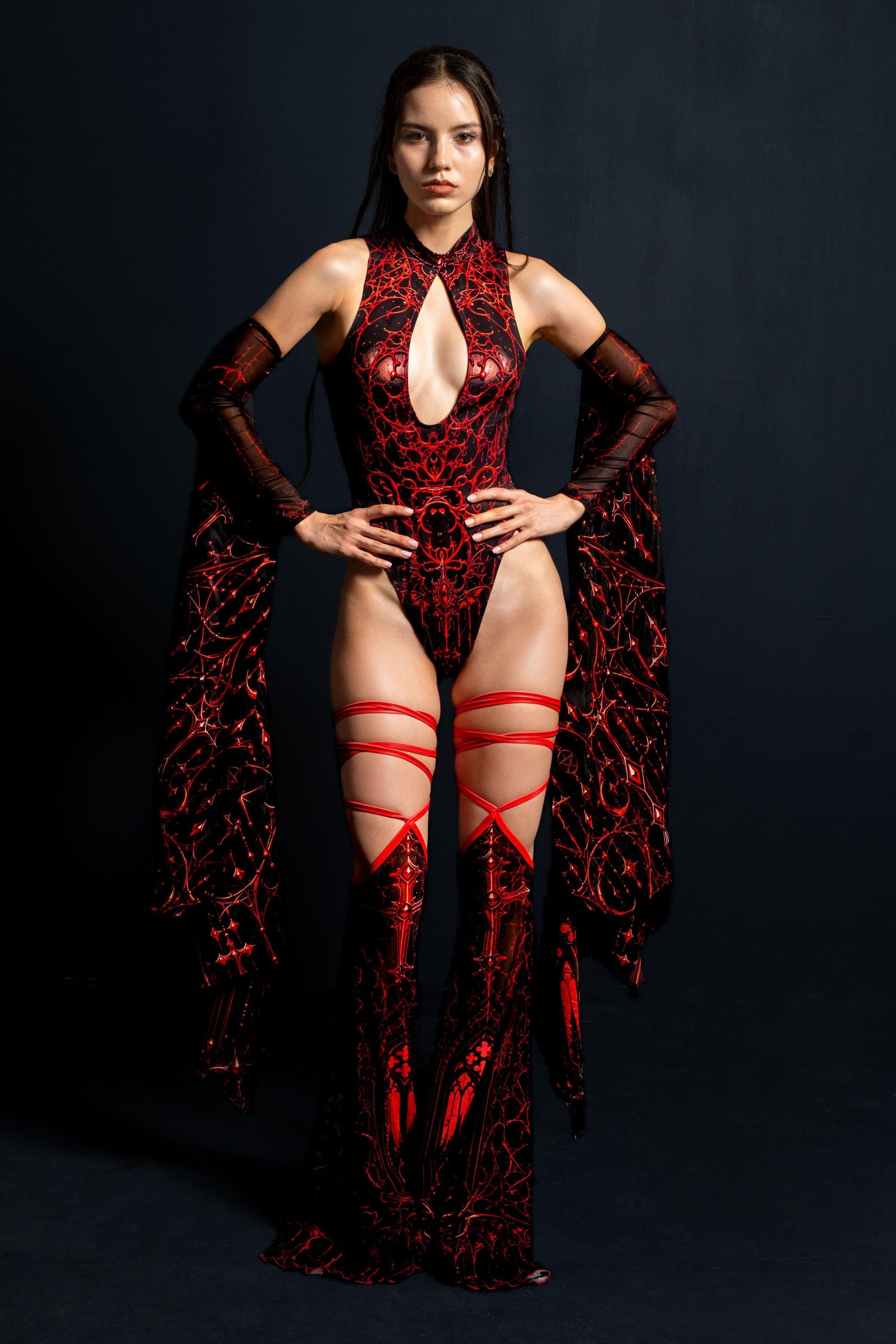 Only After Dark Strappy Back Bodysuit 2