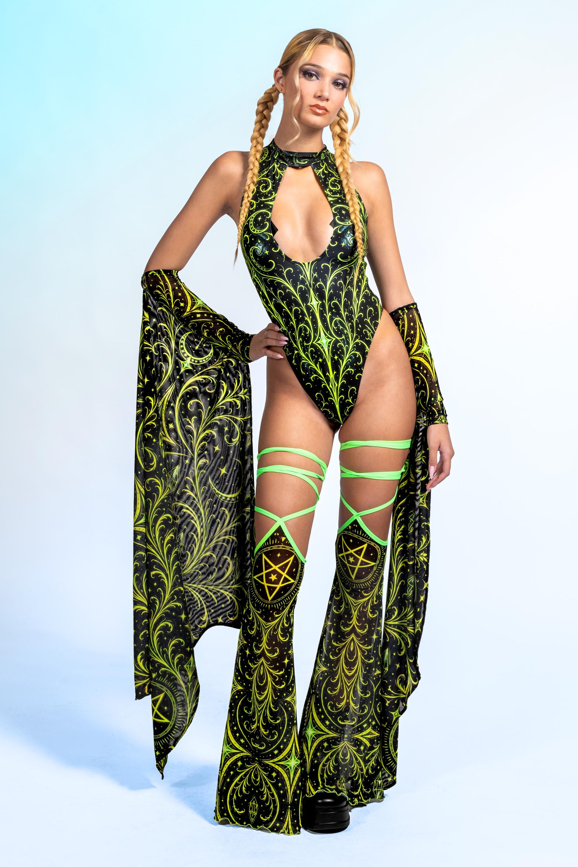 Casting Spells Strappy Back Bodysuit 2