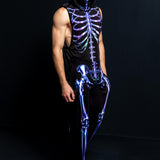 Groovy Skeleton Male Muscle Top