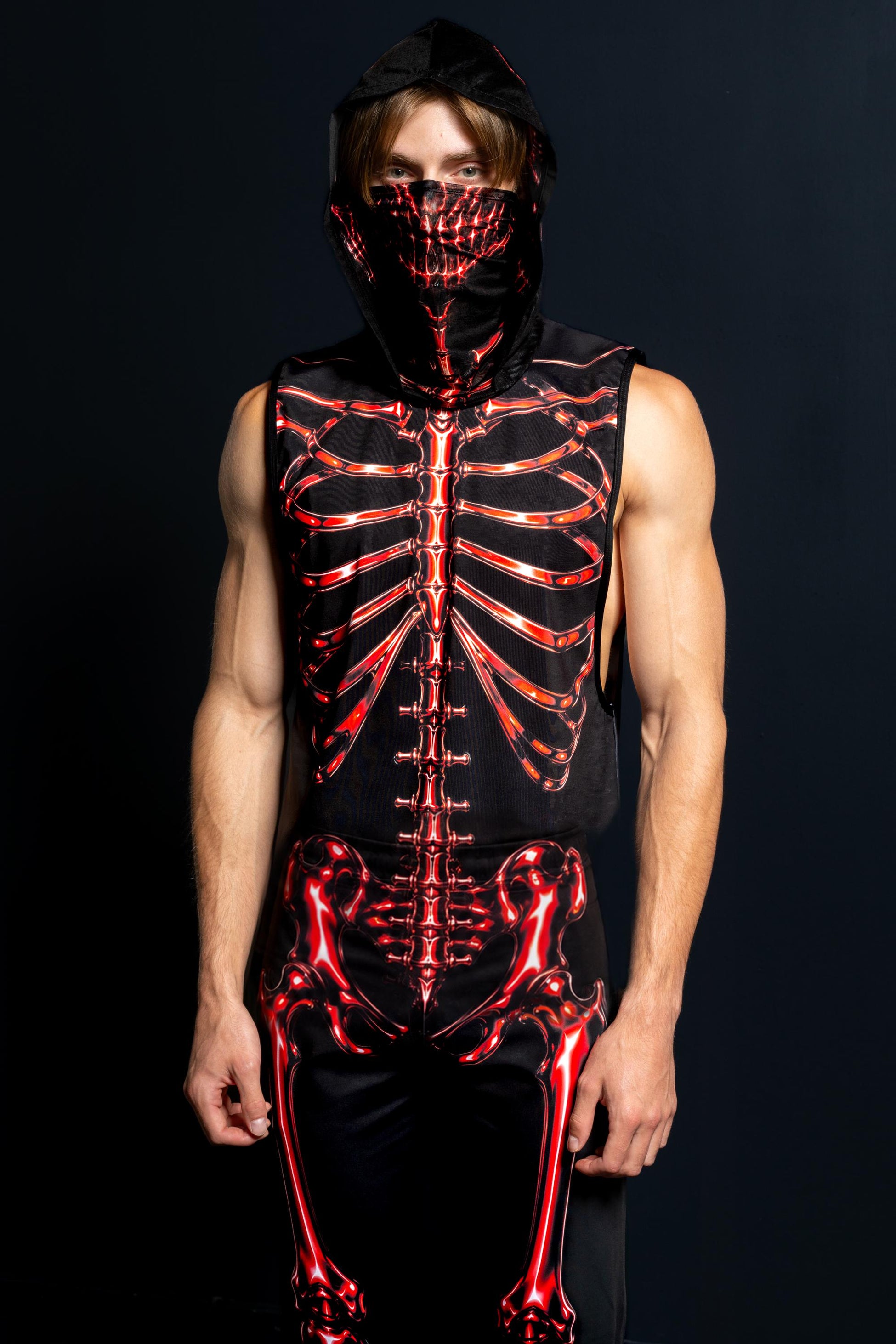 Dead Red Male Muscle Top 1