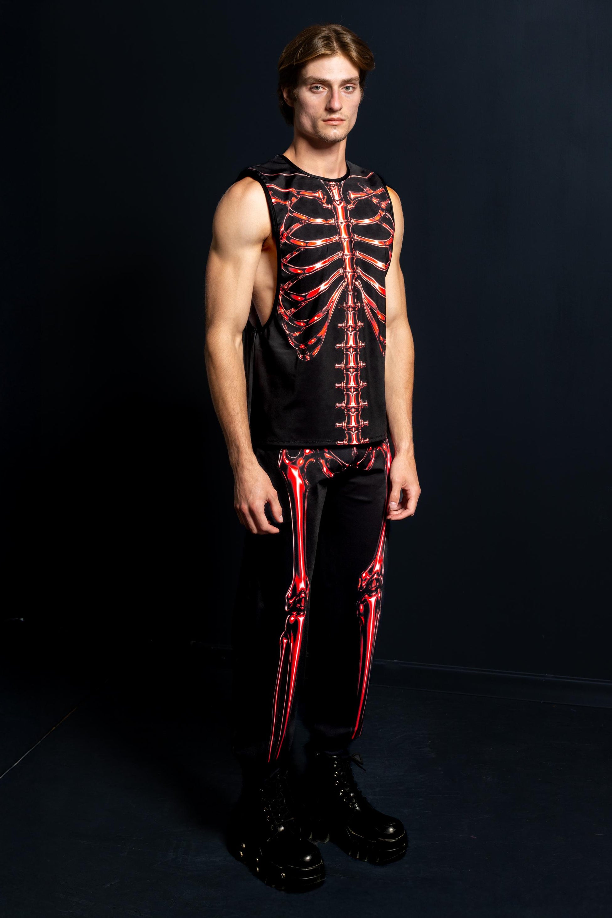 Dead Red Male Muscle Set 2