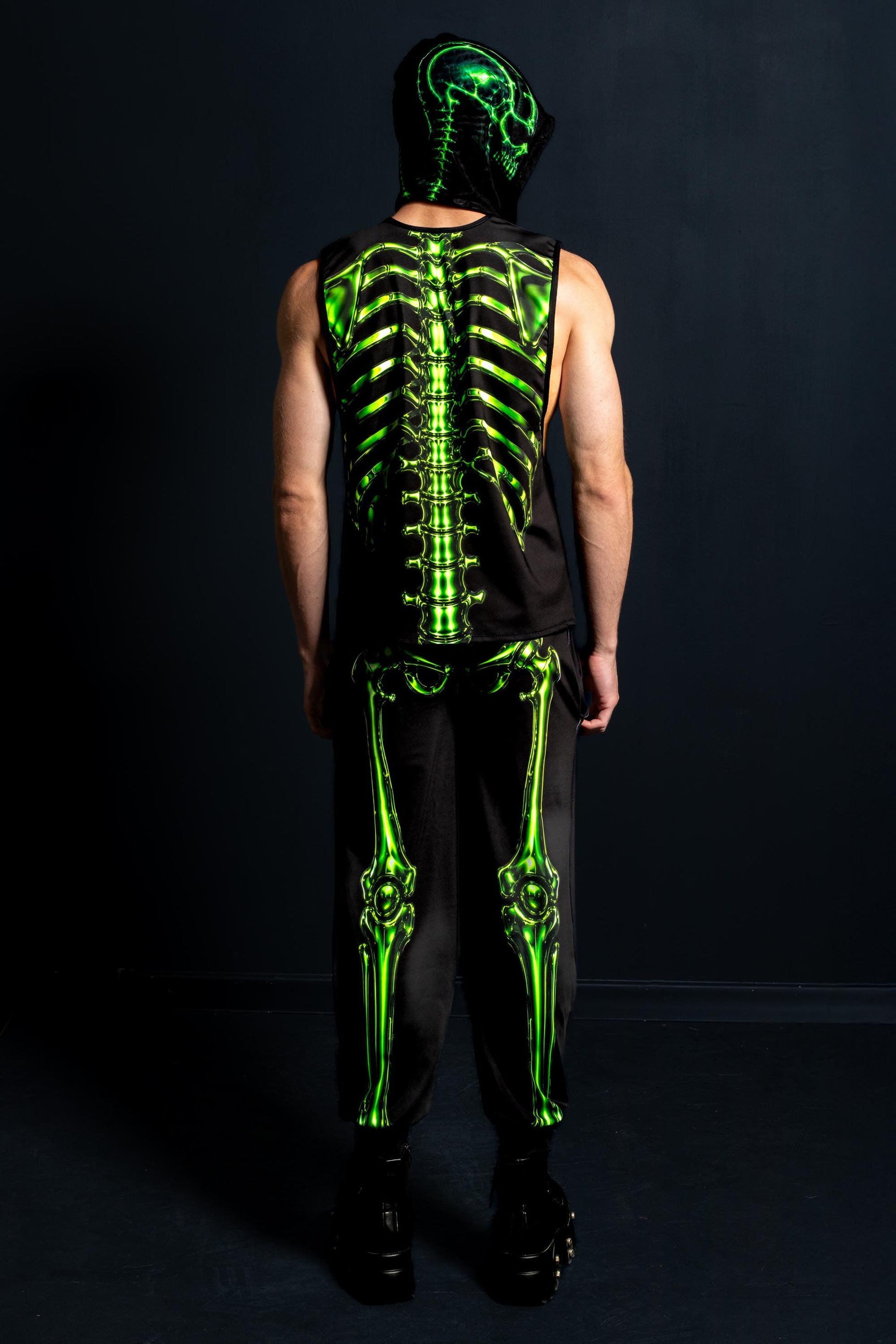Toxic Skeleton Male Muscle Set 2