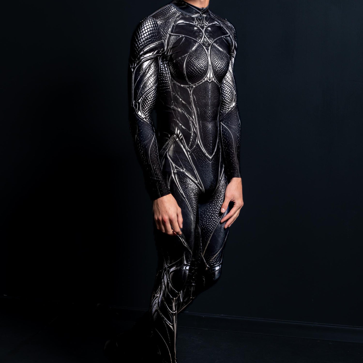 Void Unit Male Costume Black