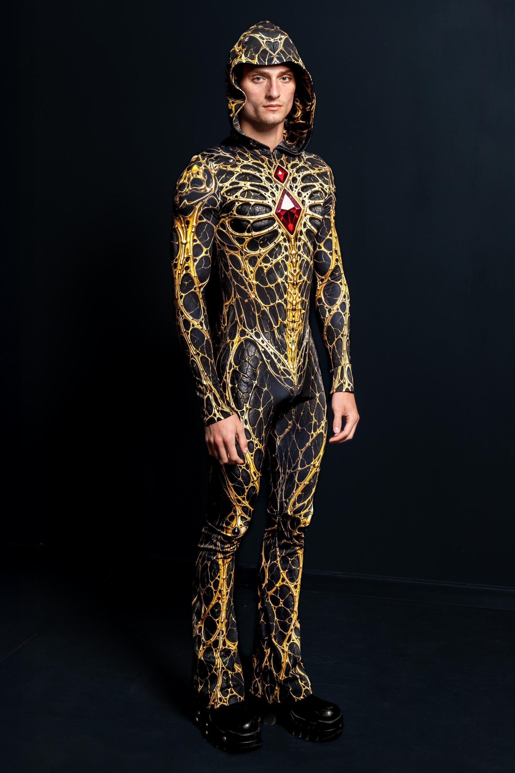 Cursed Male Hooded Costume 2