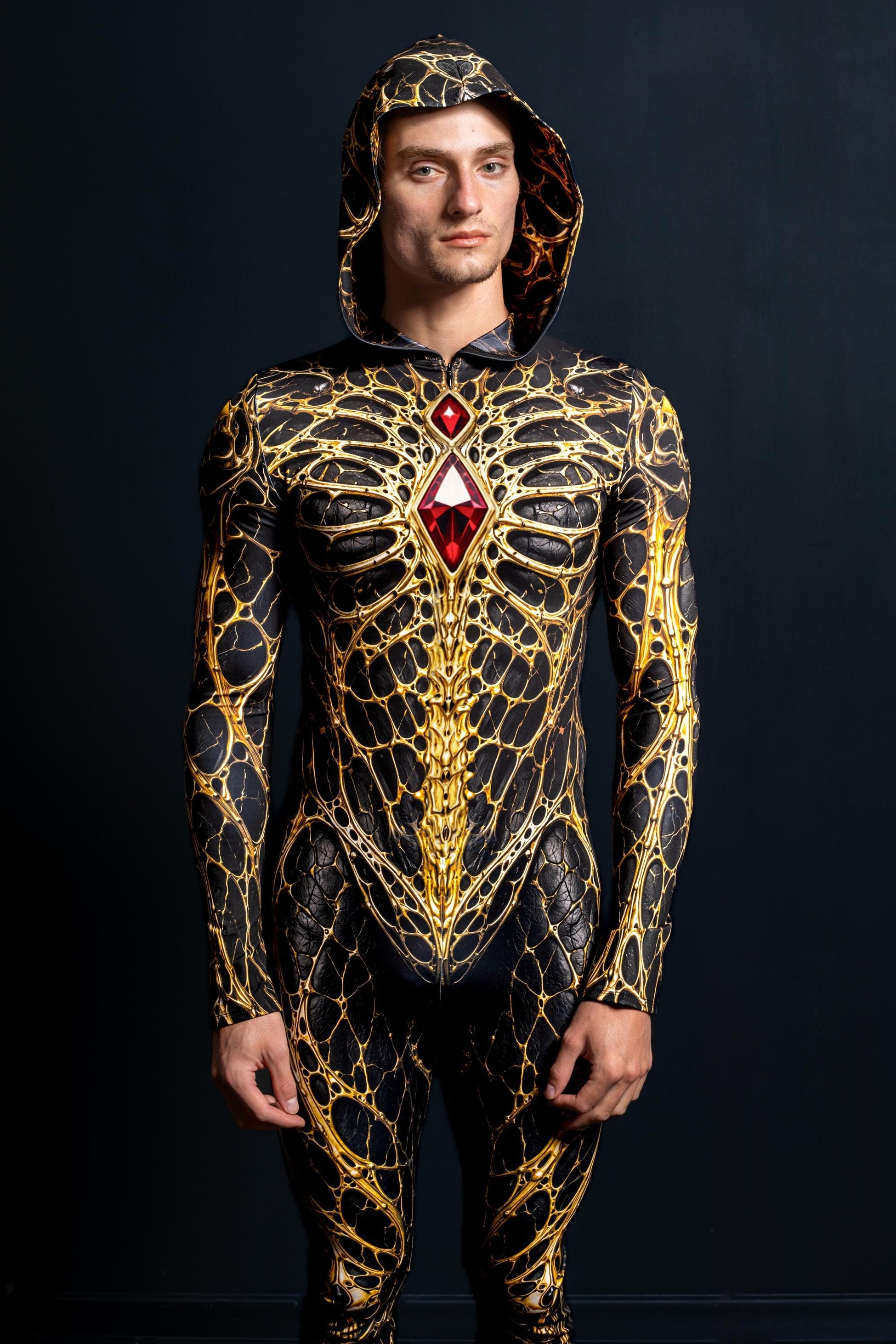 Cursed Male Hooded Costume 1