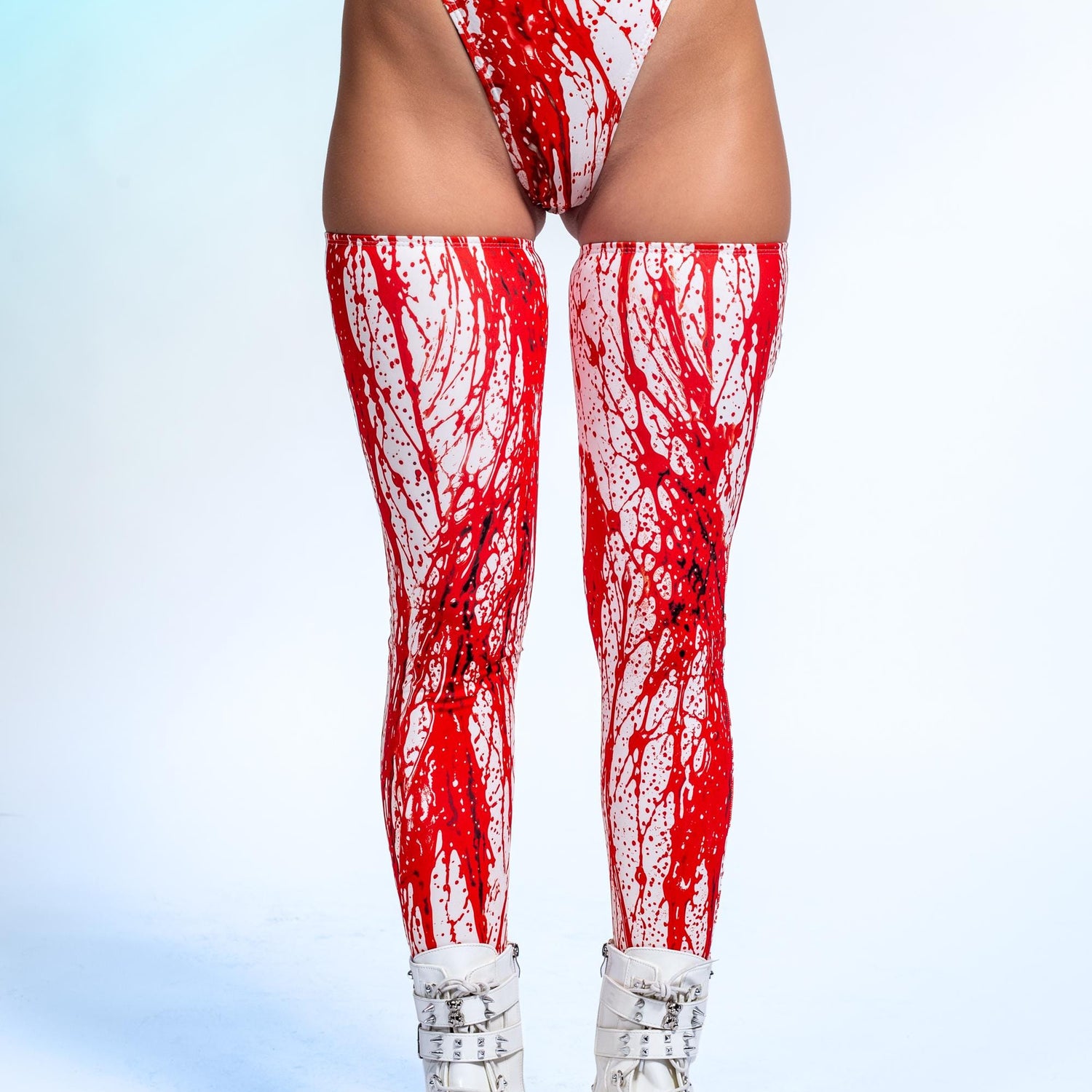 Out for Blood High-Neck Cutout Bodysuit 6