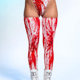 Out for Blood High-Neck Cutout Bodysuit