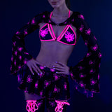 Cupid's Web Ring Triangle Top