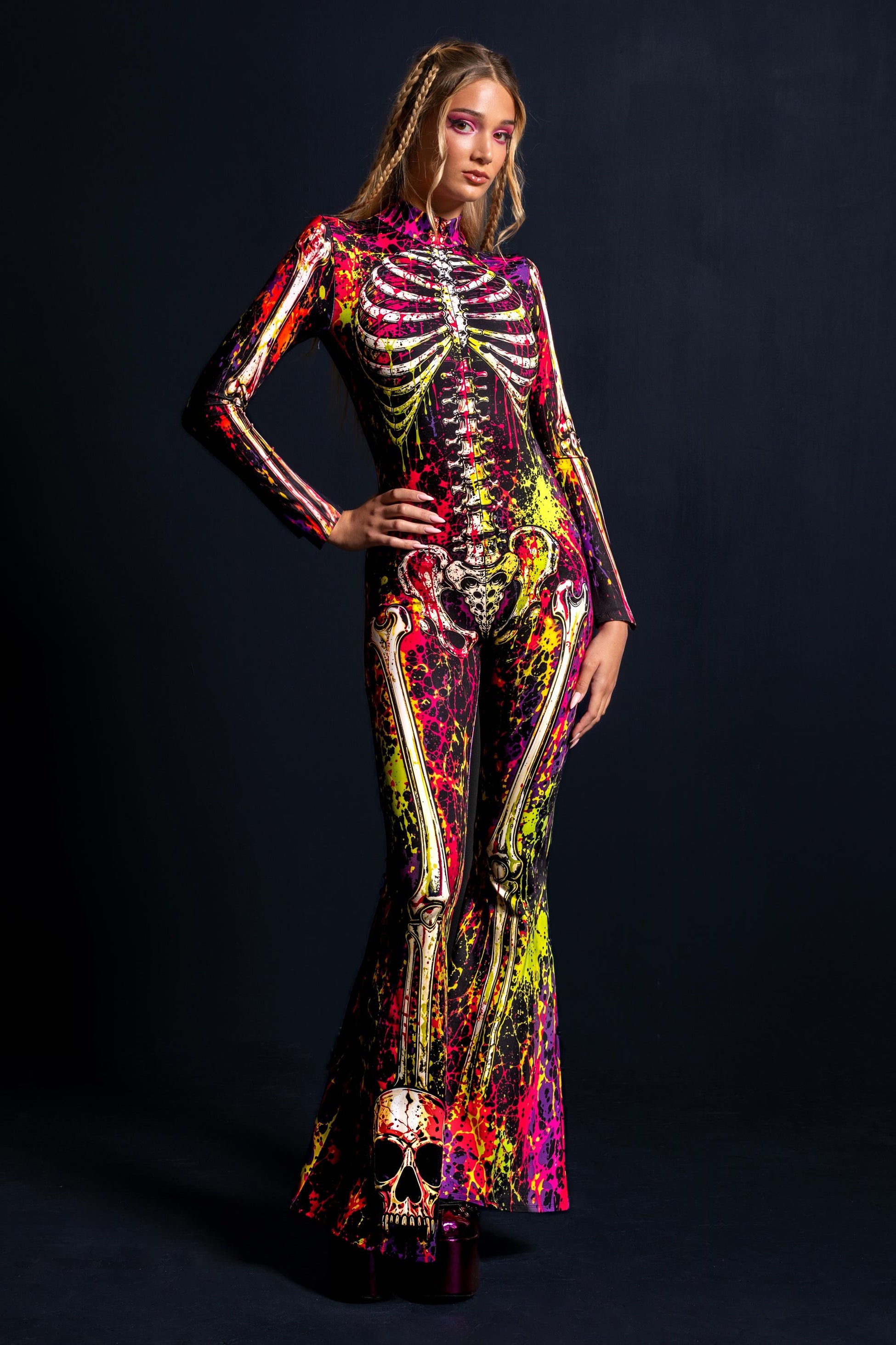 Fun Times Wide Leg Costume 2