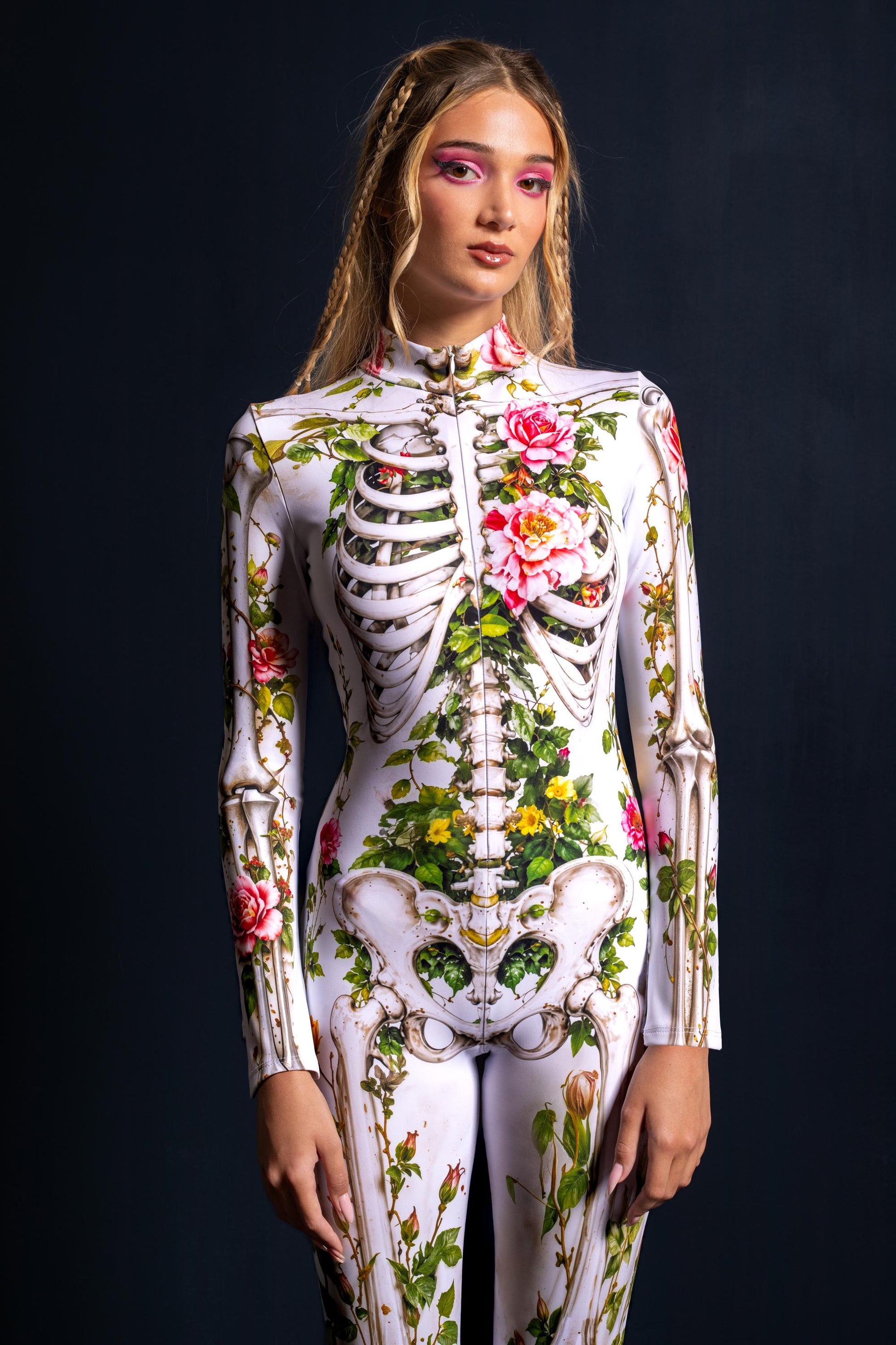 Dead In Bloom Wide Leg Costume 1