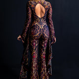 Dark Queen Fairy Open Back Costume