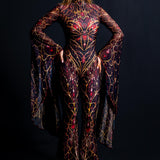 Dark Queen Fairy Open Back Costume