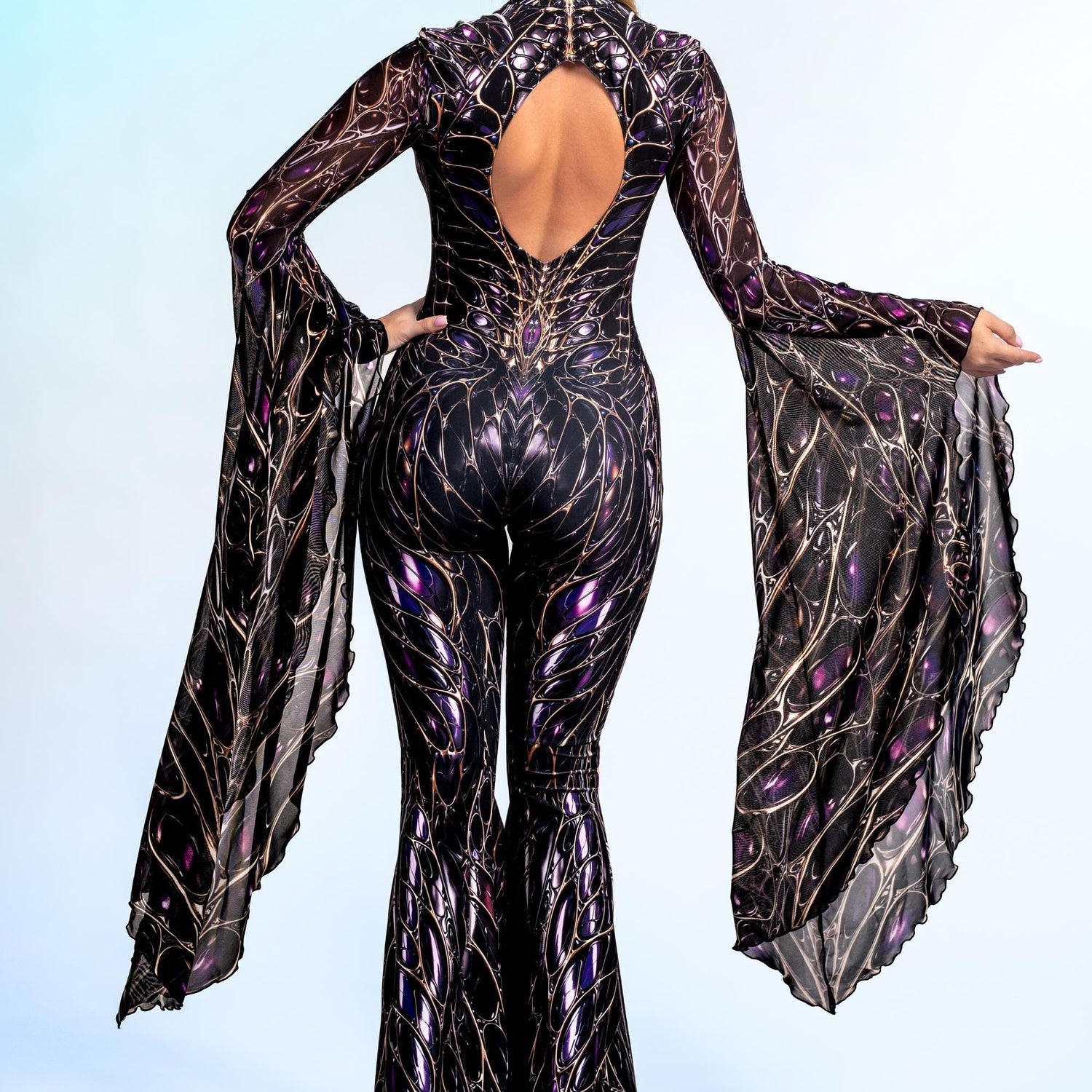 Void Ruler Fairy Open Back Costume 3