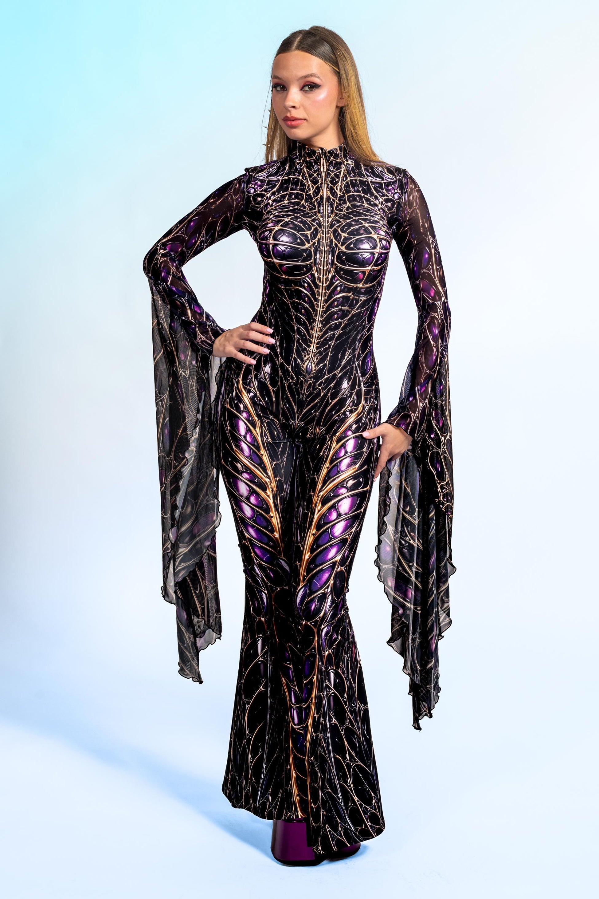 Void Ruler Fairy Open Back Costume 2
